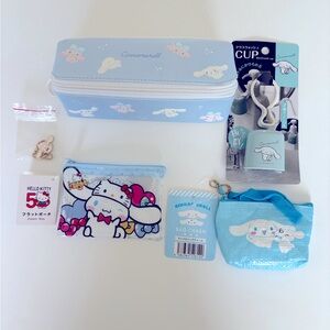 Sanrio Cinnamoroll Pencil Case Bundle